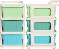 Handle Drawer Multi Color - 3 Layer