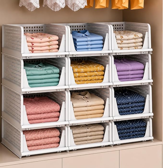 Cloth Rack / Shirt Track - White - 12 Layer