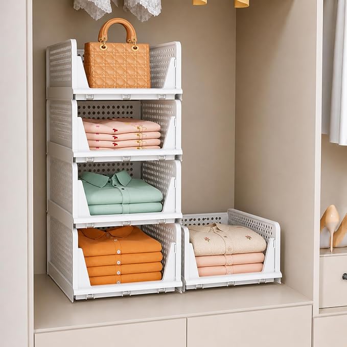 Cloth Rack / Shirt Track - White - 5 Layer