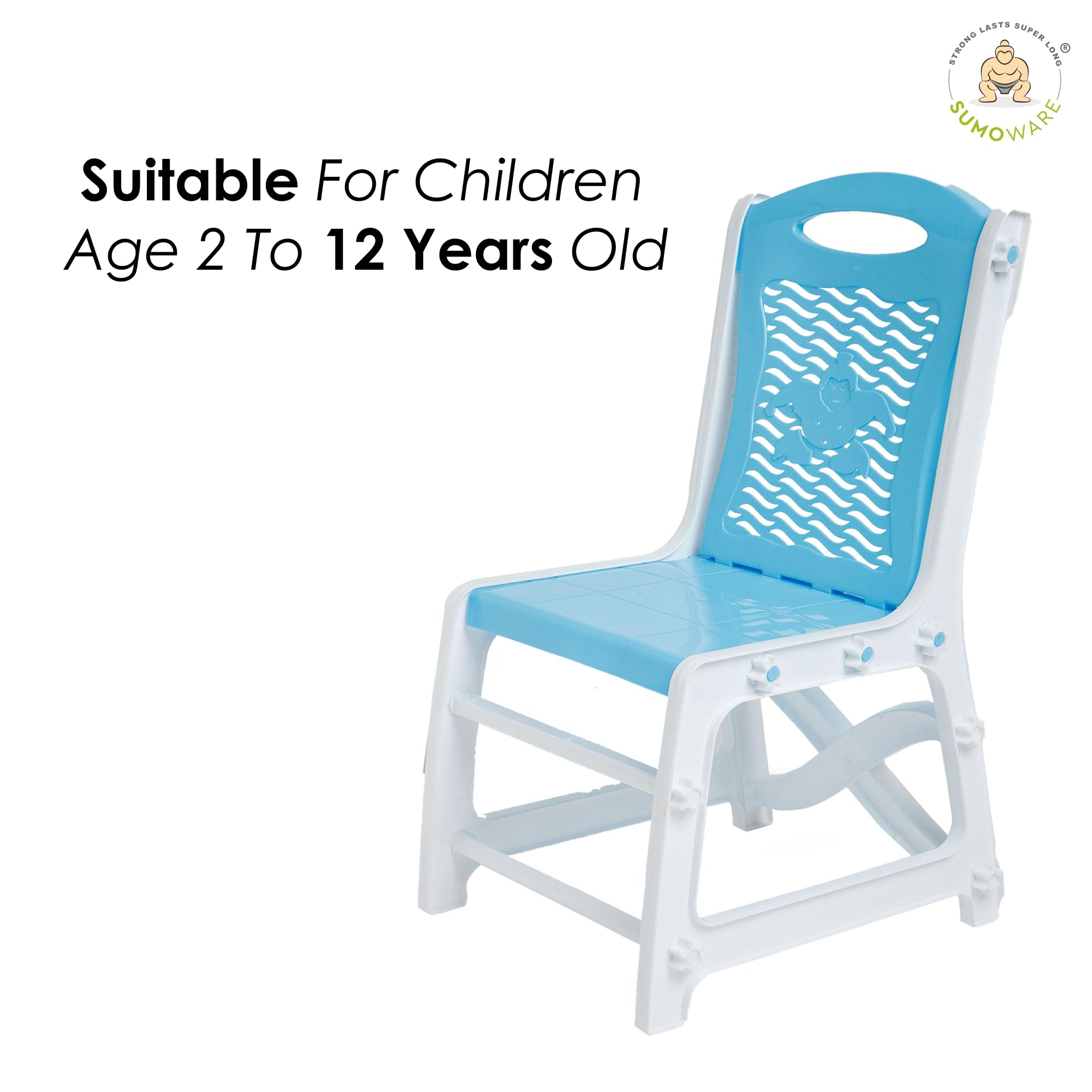 Kid Chair - Blue / White