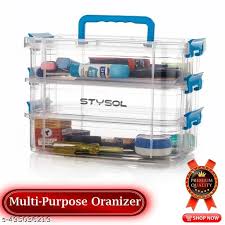 Medicine & Stationery Organizer Box 3 - Layer