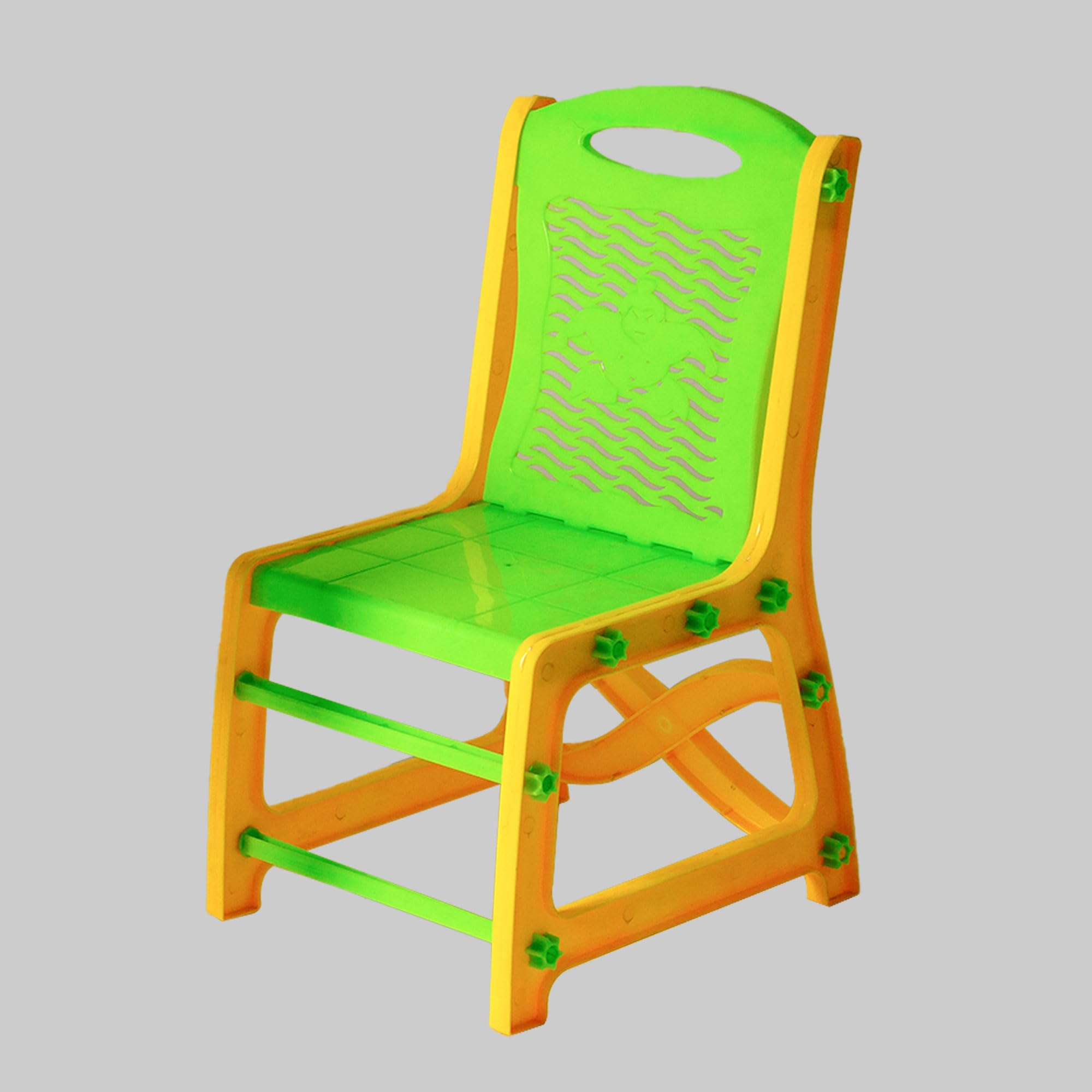 Kid Chair - Green / Yellow