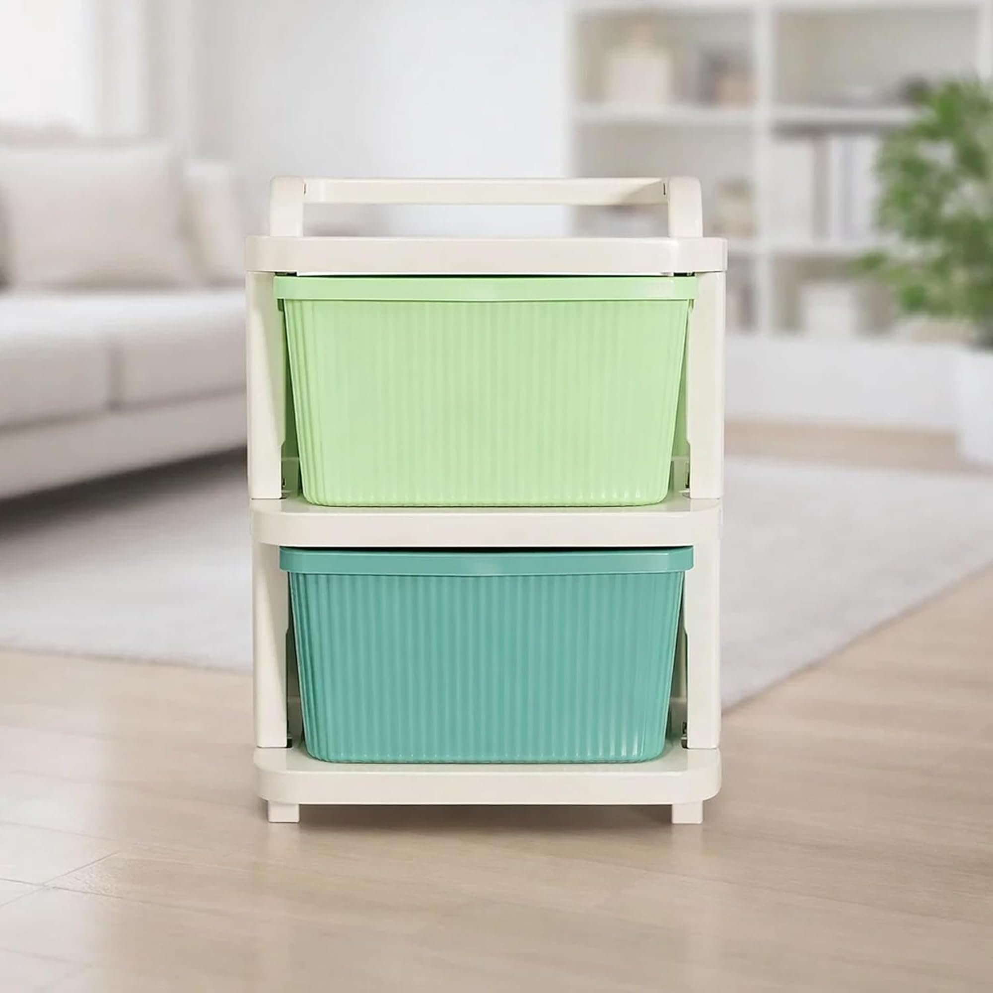Handle Drawer Multi Color - 2 Layer